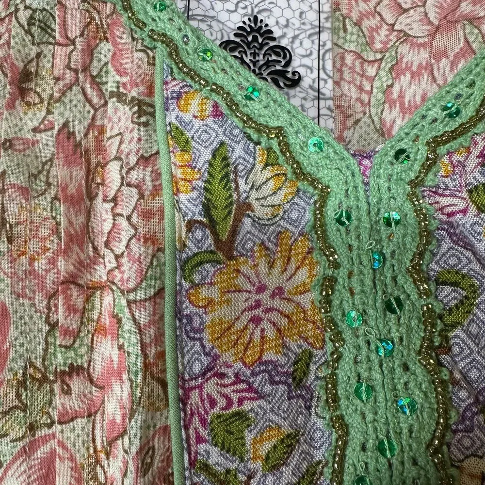 Barok Floral Print Dress - Picture 5 of 8